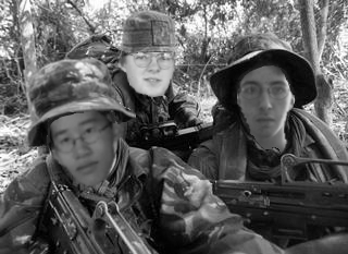 Kelne, cudz, and AB in the jungle of the ADV baords.